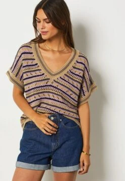 ETAM Chachou - T-Shirt Imprimé - Bronze