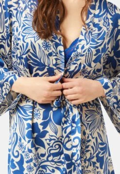 ETAM Mantra - Peignoir - Bleu Roi -Etam e6a893a408b746fc906e220e0cfdee0c