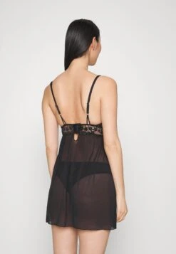 ETAM Somptueuse Nuisette - Chemise De Nuit / Nuisette - Black -Etam e6bec9b50e2441d1919677396c8d6a88
