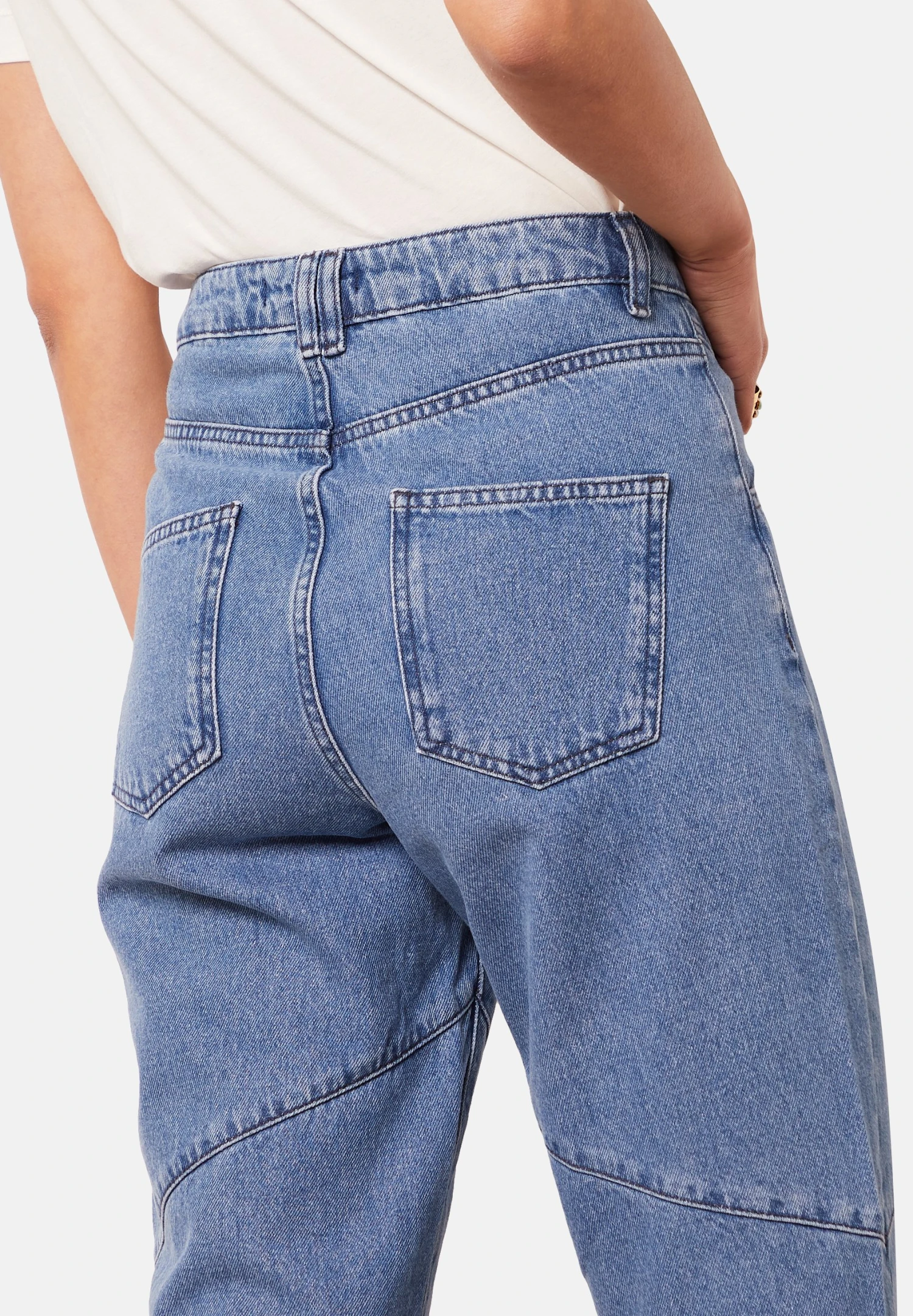 ETAM Daran - Jeans Fuselé - Bleu 5 ETAM Daran - Jeans Fuselé - Bleu – Image 5