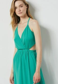 ETAM Ledena - Robe Longue - Vert -Etam e799c9154ae945e1907612902425108b