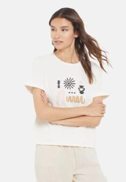 ETAM Kay - Haut De Pyjama - Ecru