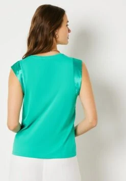 ETAM Bahia - T-Shirt Basique - Bleu Turquoise -Etam f379184ff23d4c82985aa24820841627