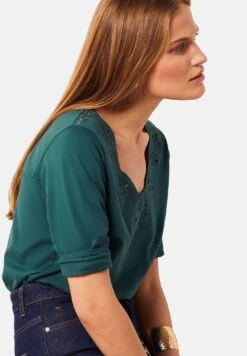 ETAM Adella - T-Shirt À Manches Longues - Vert 6 ETAM Adella - T-Shirt À Manches Longues - Vert -Etam f3ea2199f2fa4f28b6ed0c737105fc5e