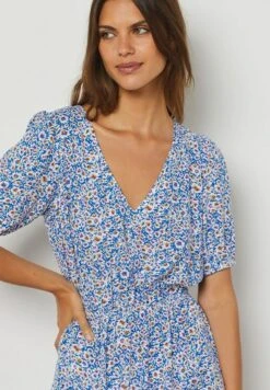ETAM Lela - Robe De Jour - Bleu -Etam f4a5d23858c247e0adacd366933f5f79