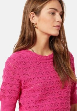 ETAM Maia - T-Shirt Basique - Fuschia -Etam f4b63fa0483d433bb7c8a3ac85eaa3f9