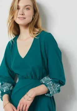 ETAM Leonce - Robe De Jour - Vert -Etam f5505005e44f4cf6a06e6618c888909b