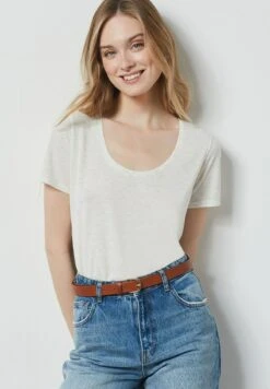 ETAM Delfa - T-Shirt Basique - Ecru