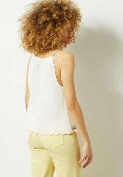 ETAM Hello - Débardeur - Ecru -Etam fb25cbce1f8f401fb84741f93960c70f