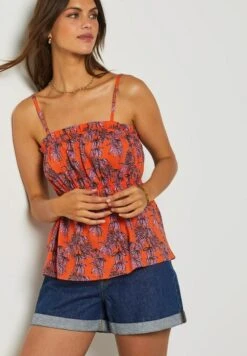 ETAM Felicito - Débardeur - Rouge Bordeaux