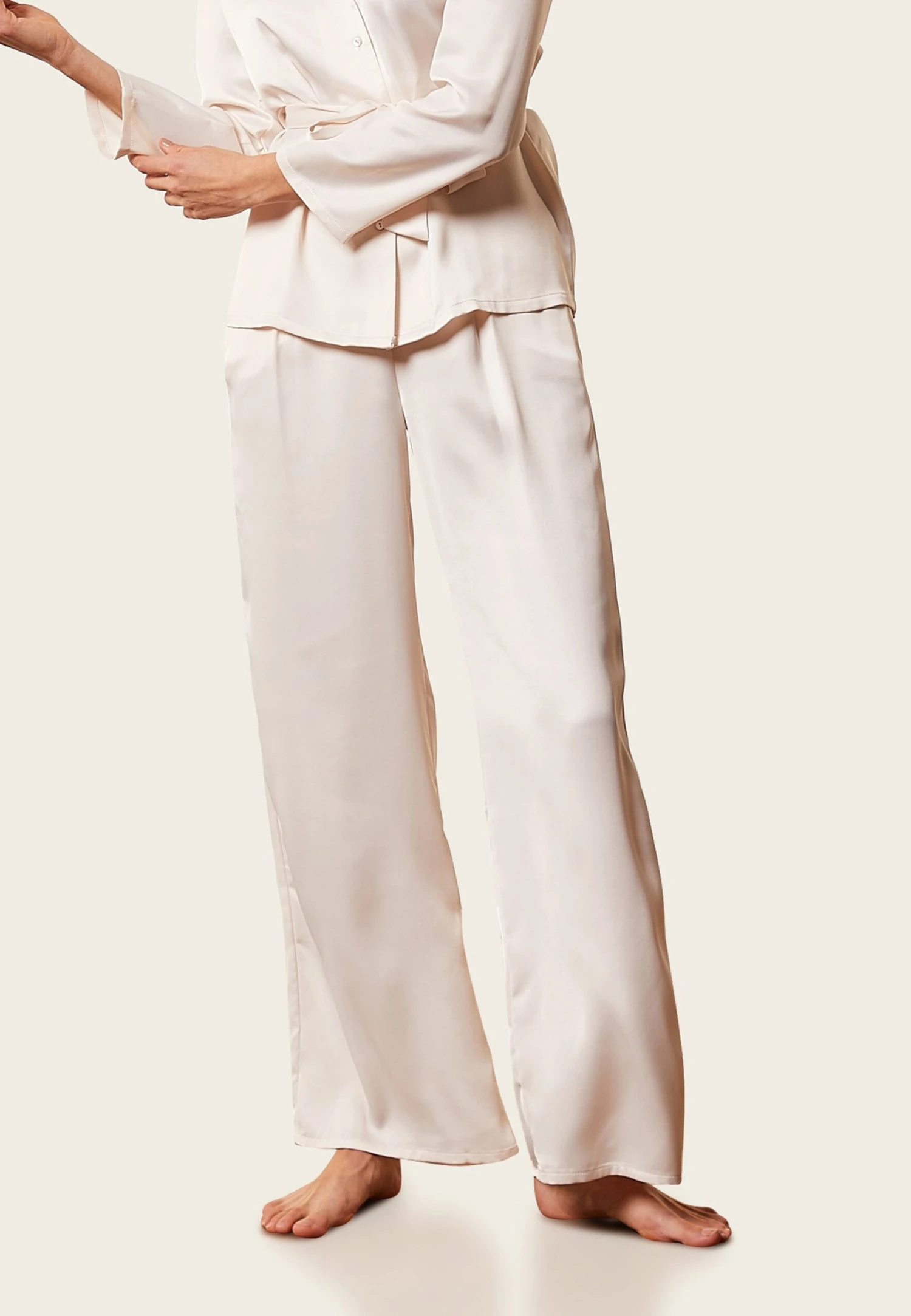 ETAM Mery - Bas De Pyjama - Off-White 1 ETAM Mery - Bas De Pyjama - Off-White