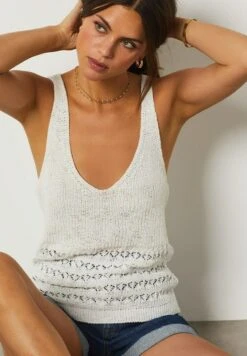 ETAM Cassandra - Débardeur - Ecru 8 ETAM Cassandra - Débardeur - Ecru -Etam fe21a55519cb411c9d7a88daa0b626fb